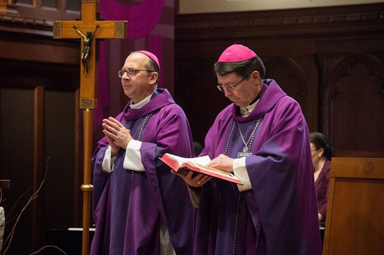Papal Nuncio, Archbishop Christophe Pierre celebrates Mass at Dahlgren ...