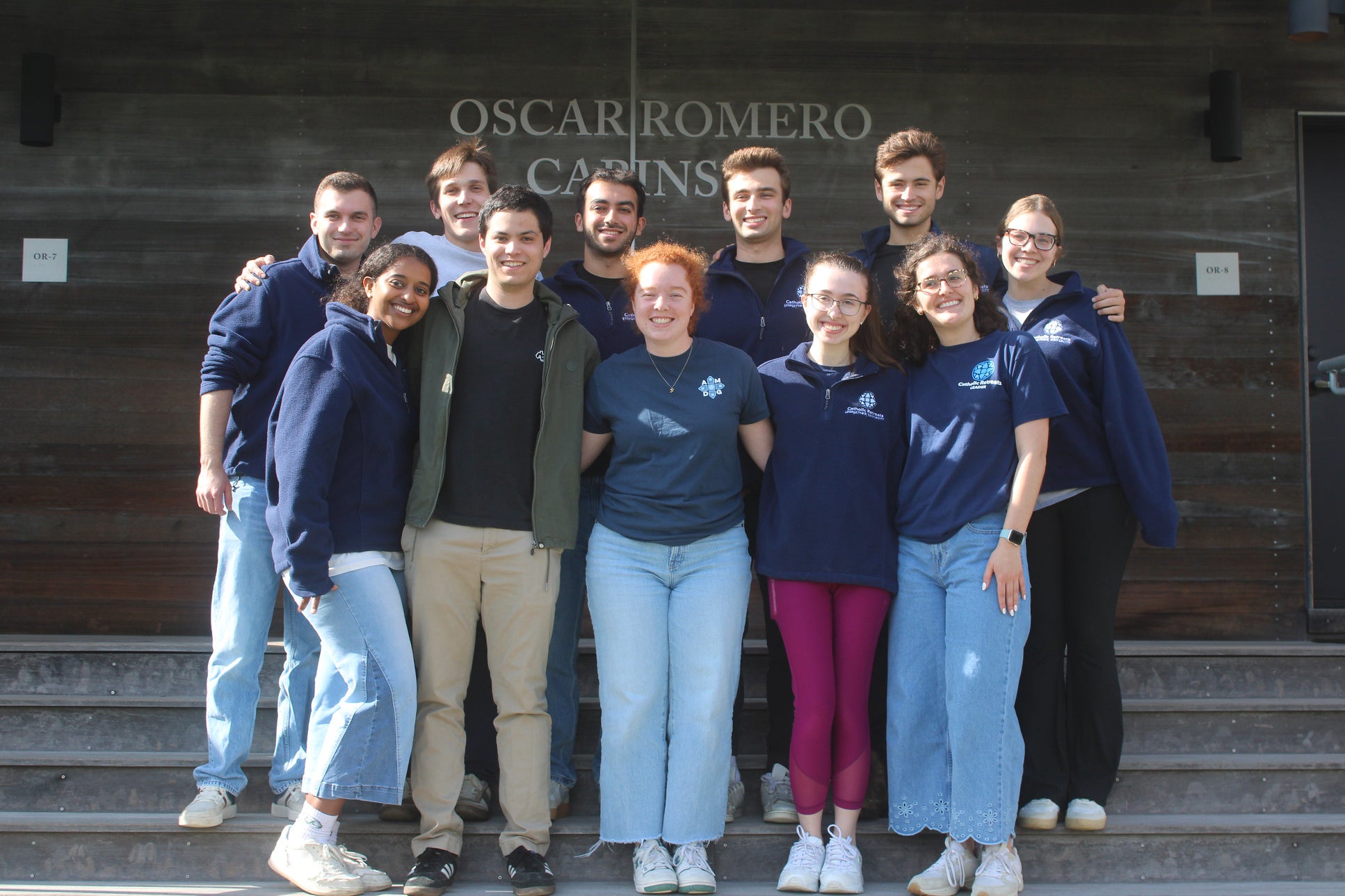 students at the 2025 La Storta retreat